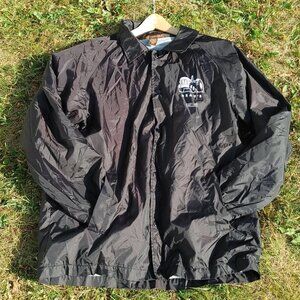 RARE BEAU'S BREWERY JACKET Men's Size Medium Snap Button Vankleek Hill Tractor